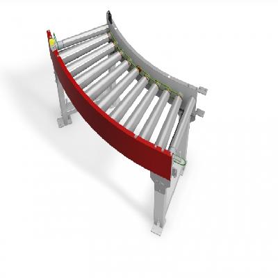 45 Degree Poly-V Merger Roller Conveyor