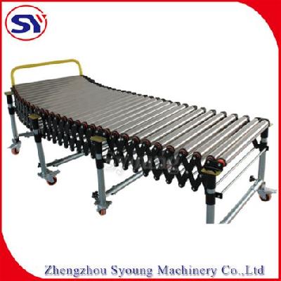 Curved Gravity Roller Conveyor