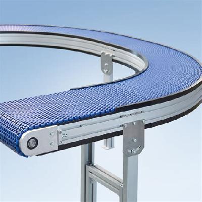 Curved Modular Belt Conveyor