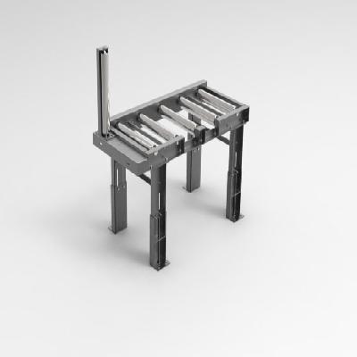 Infeed Outfeed Floor Roller Conveyor