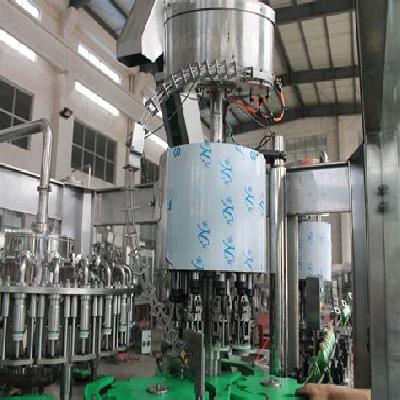 Glass Bottle Fruit Juice Filling Crown Capping Machine