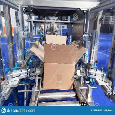 Corrugated Box Packaging Machine