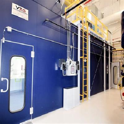 Conveyorised Powder Coating Booth