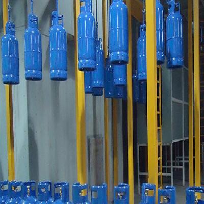 Cylinder Painting Line Conveyor System