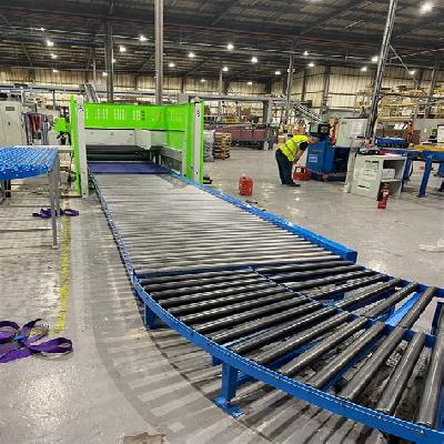 Line Shaft Roller Conveyor