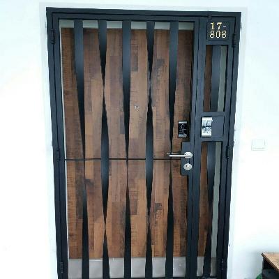 Mild Steel Grill Gate