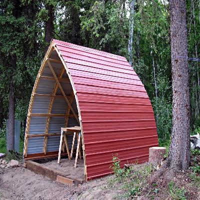 Panel Build Roofing Shed