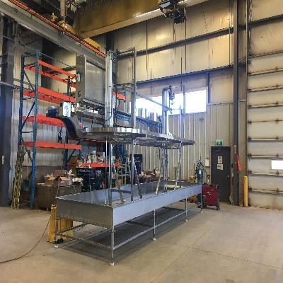 Cooling conveyor