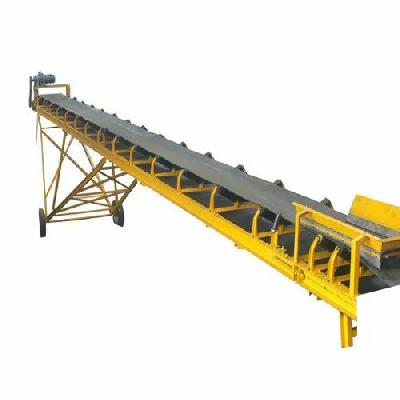 Semi Automatic Flat Belt Conveyor