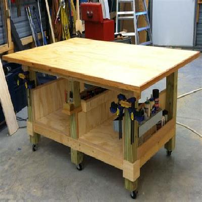 Garage Assembly Table