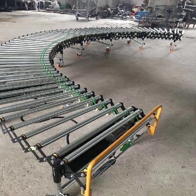 Flexible Expandable Roller Conveyor