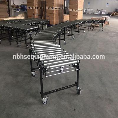 Telescopic Belt Roller Conveyor