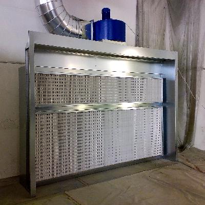 Dry Filter Paint Booth