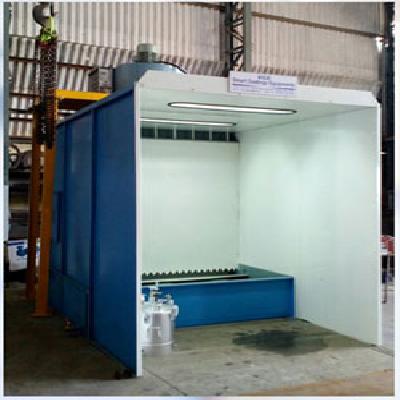 Semi Automatic Liquid Paint Booth