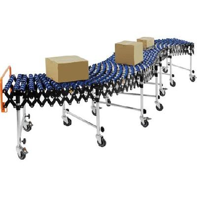 Expandable Flexible Gravity Skate Wheel Conveyor