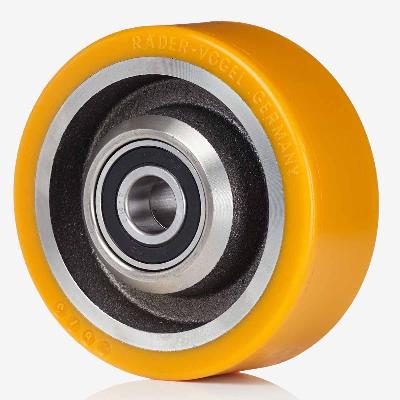 PU Load Wheel - OD-80mm W-70mm Bore Suitable for Bearing 6204