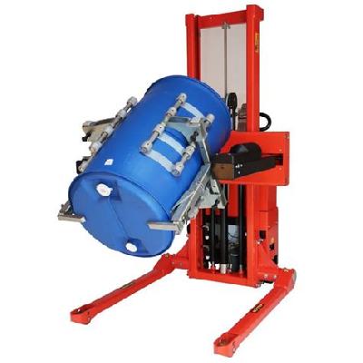 Stainless Steel Drum Turner On Vacuum Lifter