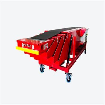 Telescopic Belt Conveyor With Hydraulic Lift 