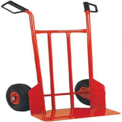 Gray Mild Steel Box Handling Trolley