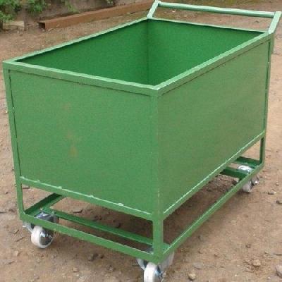 Mild Steel Raw Material Handling Trolley
