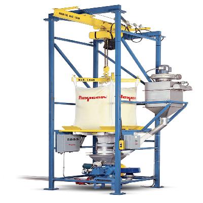 Bulk Bag Dischargers System With Hoist