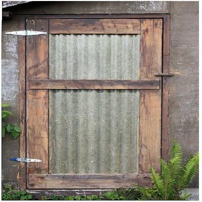 Galvanised Steel Single Door