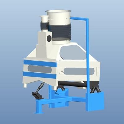gravity selector cum de-stoner