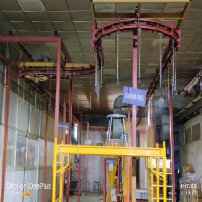 Four Wheel Over Head Conveyor