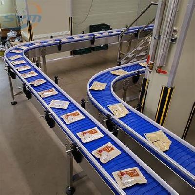 Slat Chain Bend Conveyor