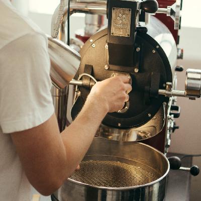 Roaster With Flavoring Drum