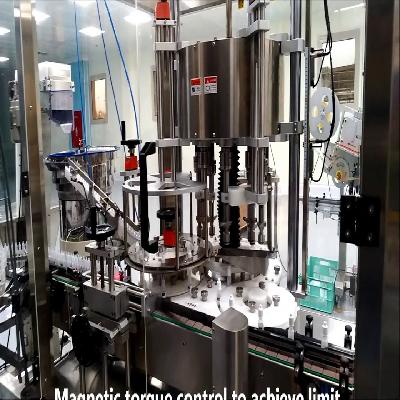 8 Head Automatic Rotary Capping Machine