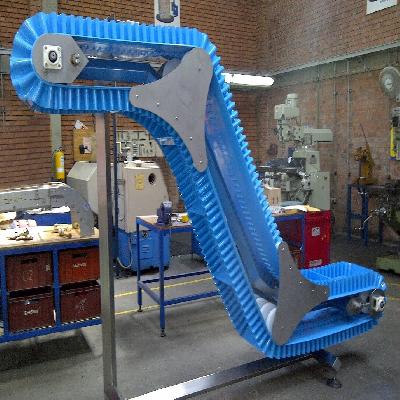 Side Wall Cleated Belt Conveyors