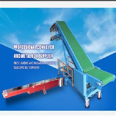 Truck Loading Belt Roller Conveyor