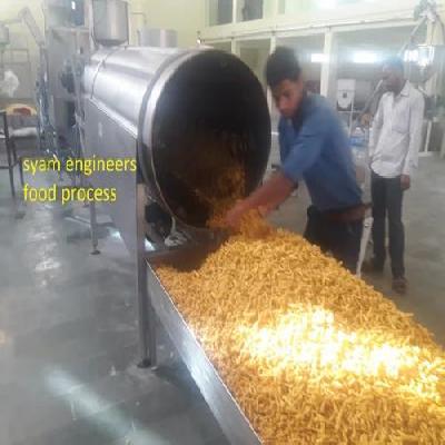 Potato Chips Masala Mixing Seasoning Machine
