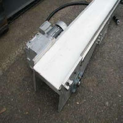 Stainless Steel Flat Belt Concrete Conveyor