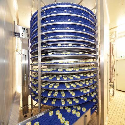 Spiral Conveyor Cooler Heater