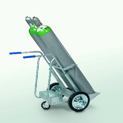 2 Wheeled Double Gas Cylinder Trolley