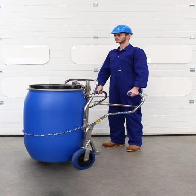 3 Wheeled Drum Catcher Trolley