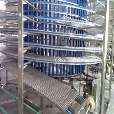 Food Cooling Spiral Conveyor