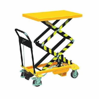 Mild Steel Scissor Lift Truck