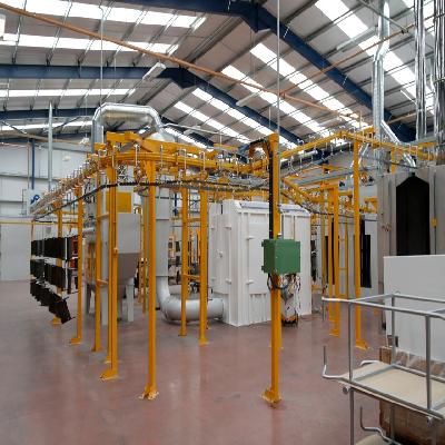 Wooden Powder Coating Plant