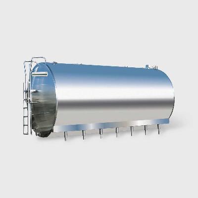 Horizontal Milk Storage  Tank