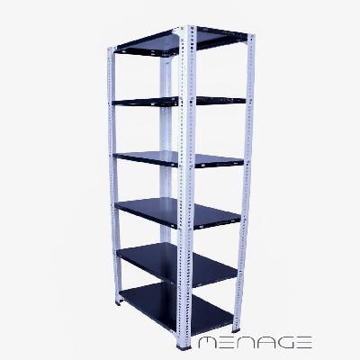 6 Shelves MS Slotted Angle Rack