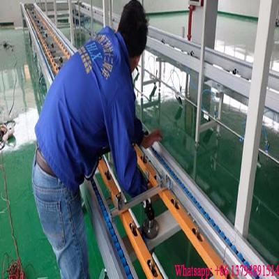 Free Flow Assembly Line Pallet Conveyor