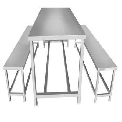 SS Canteen Table With Bench
