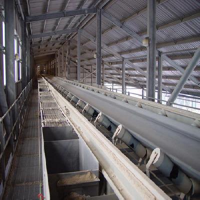 90 Degree Covered Belt Conveyor
