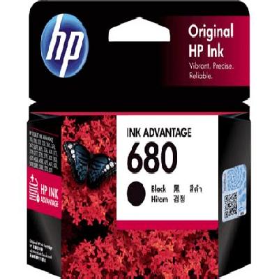 HP 680 Black Original Ink Advantage Cartridge
