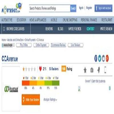 CCAvenue - for Payment in Indian Rupees