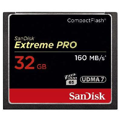 Sandisk Extreme CompactFlash 32 GB Memory Card