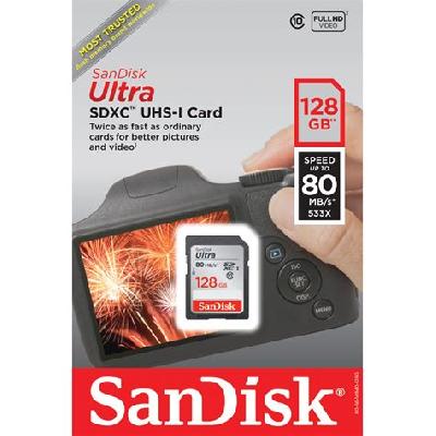 Sandisk Ultra SDHCSDXC 128 GB Memory Card